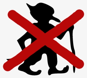 Troll Crossed Out - Person Crossed Out