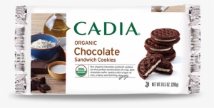 Cadia® Organic Chocolate Sandwich Cookies Are The Perfect - Cookies Organic Cadia