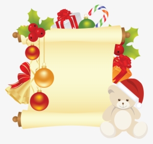 Christmas Scroll Png