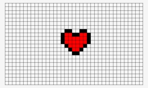 Pixel Art Easy Heart