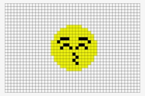 Heart Eye Emoji Pixel Art
