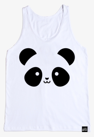 Kawaii Panda Tank Top Adult Unisex