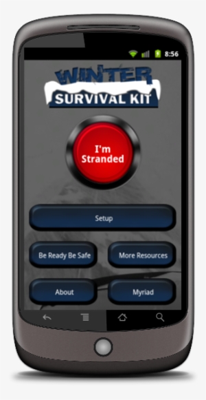 When A Powerful Blizzard Ripped Through North Dakota - Survival Kit