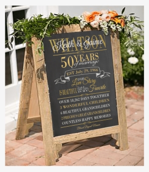 Our Love Story, Wedding Sign, Anniversary Chalkboard - Anniversary Chalkboard
