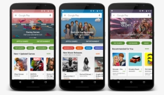 Google Play Redesign - Google Play Store Design