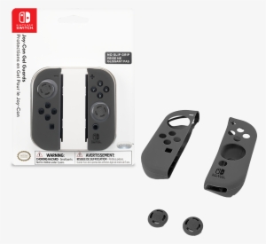 Pdp Nintendo Switch Comfort Grip Joycon Gel Guards - Nintendo Switch Joy Con Gel Guards Grey