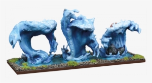 The Water Elementals And The Greater Water Elemental - Mantic Games