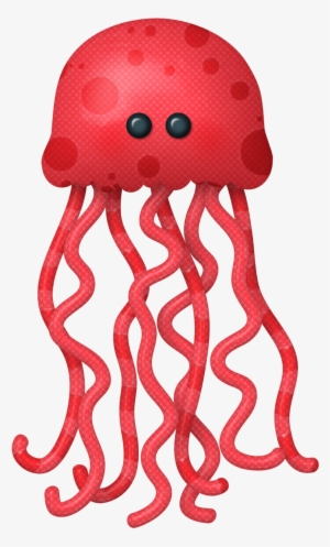 Kaagard Oceansafari Jellyfish Png Ocean Clip Art - Red Jellyfish Clipart