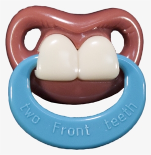 50090r Two Front W R - Billy Bob Pacifier - Two Front Teeth