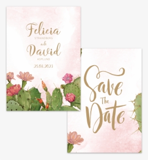 Save The Date - Cactus