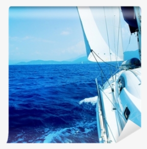 Sailboat Wall Mural • Pixers® • We Live To Change - Yacht