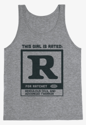 Rated R For Ratchet Tank Top - Working On My Dad Bod One Beer