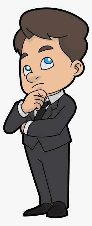 Open - Thinking Cartoon