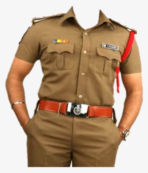Police Dress - Indian Police Png