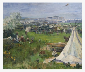 The Downs, Epsom 1922 By Sir John Lavery - Epsom