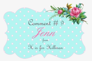 Congratulations Winner Png - Vintage Flower Frame