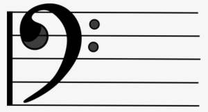 Clef Double Bass Treble Staff - Bass Clef On Staff