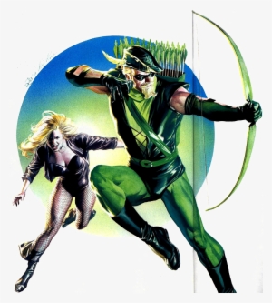 Green Arrow Png Download Image - Green Arrow And Black Canary Fumetto