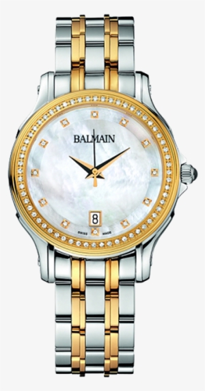 Eria Lady Round - Goud Zilver Horloge Dames