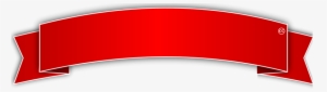 Clip Arts Related To - Red Ribbon Banner Png