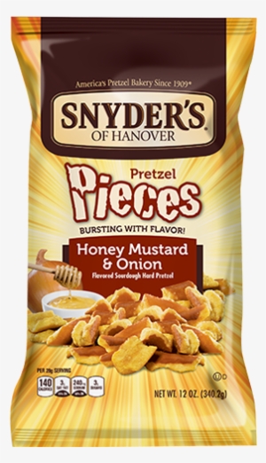 Honey Mustard & Onion - Snyder's Honey Mustard Onion Pretzel Pieces