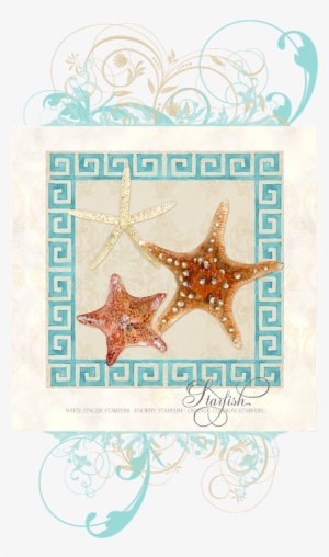 Click And Drag To Re-position The Image, If Desired - Starfish Sea Shells Seashells, Greek Throw Blanket