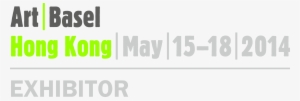 Art Basel Hong Kong 2014 Logo