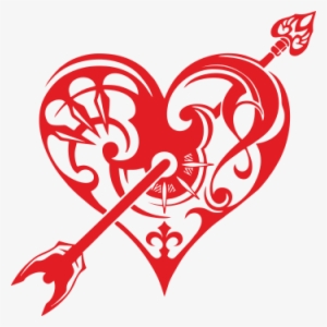 Stickers Corazón Flecha