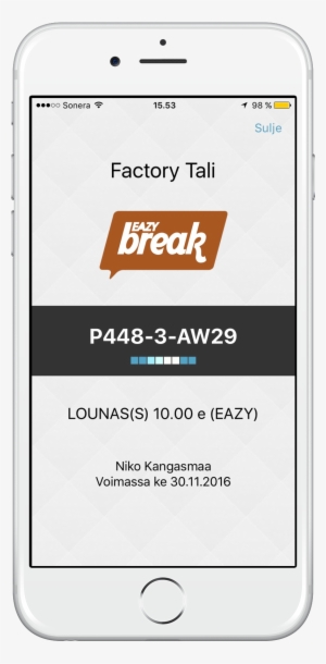 Eazybreak Mobiiliseteliin Lisätty Liikkuva Elementti - Iphone