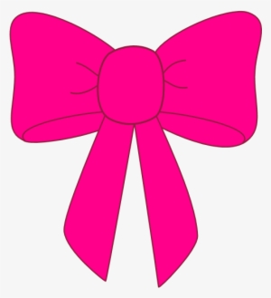 Black Bowtie Clip Art Clipart - Pink Bow