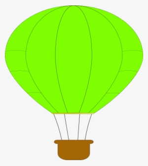 How To Set Use Green Hot Air Balloon Clipart