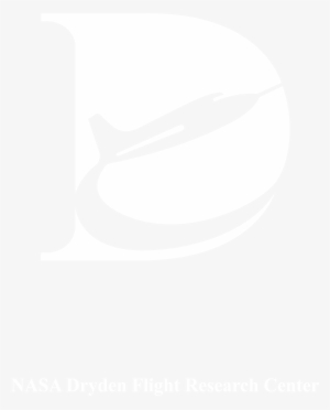 Nasa Dryden Flight Center Logo Black And White - White Photo For Instagram
