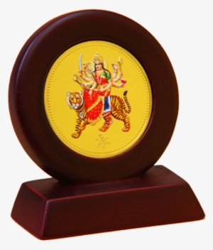 Car Durga Mata Round Meenakari - Product