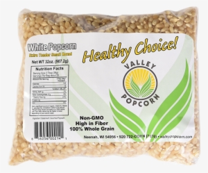 2 Lb Bag White Popcorn Seedsgf - Pillow