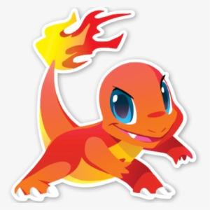 Stickers & Prints Receive A Sticker Or Print Of Your - Pokemon Fanart Charmander