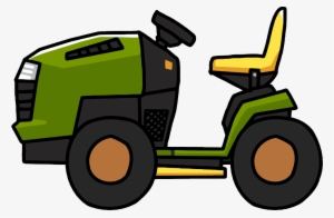 Clipart Freeuse Image Mower Png Scribblenauts Wiki - Cartoon Ride On Mower