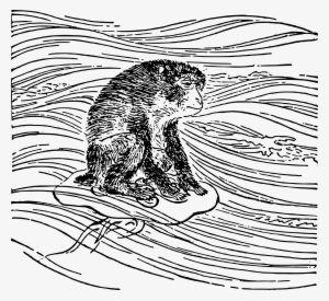 This Free Icons Png Design Of Monkey Rides A Jellyfish