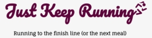 Just Keep Running-logo