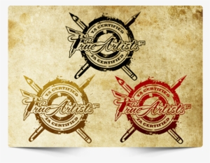 The "stamp Logo" , Which Is Used On The Certified Artists - Design