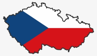 Czech Republic Country Flag - Czech Republic Flag Map