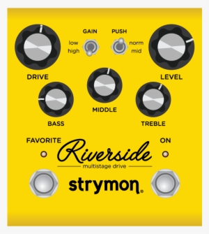 90s Sparkle Delay - Strymon Riverside Multistage Drive Pedal