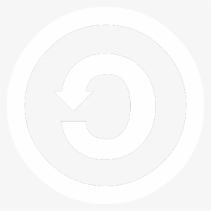 Cc-sa Icon - White Smiley Face Black Background