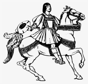 How To Set Use Middle Age Warrior On Horse Icon Png - Lieber Rotwein Als Tot Sein By Monja Schneider