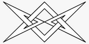 Granny Knot As Unicursal Hexagram - Svg Unicursal Hexagram Transparent