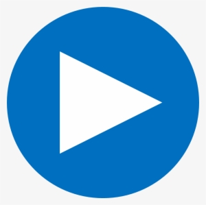 Play Blauw - Circle Logo Blue