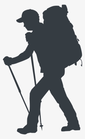 Athlete Silhouette - Hiking