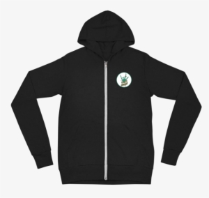 Hang Loose Zip Hoodie - Black Fge Hoodie