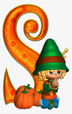 Free Halloween Letter A Clipart - Marcos Para Halloween Png