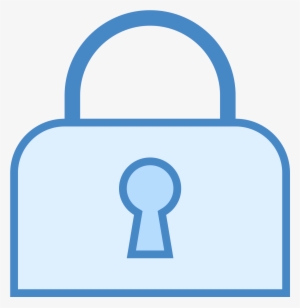 White Lock Png - Icon