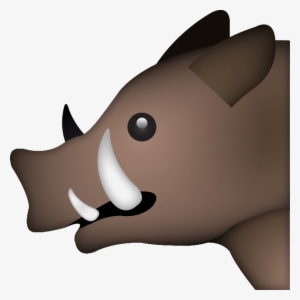 Download Boar Emoji Png - Boar Emoji